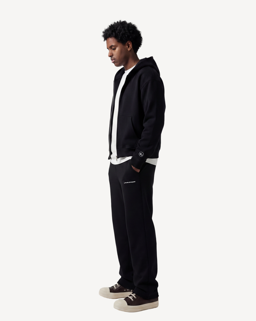 MINIMAL ZIP-UP HOODIE
