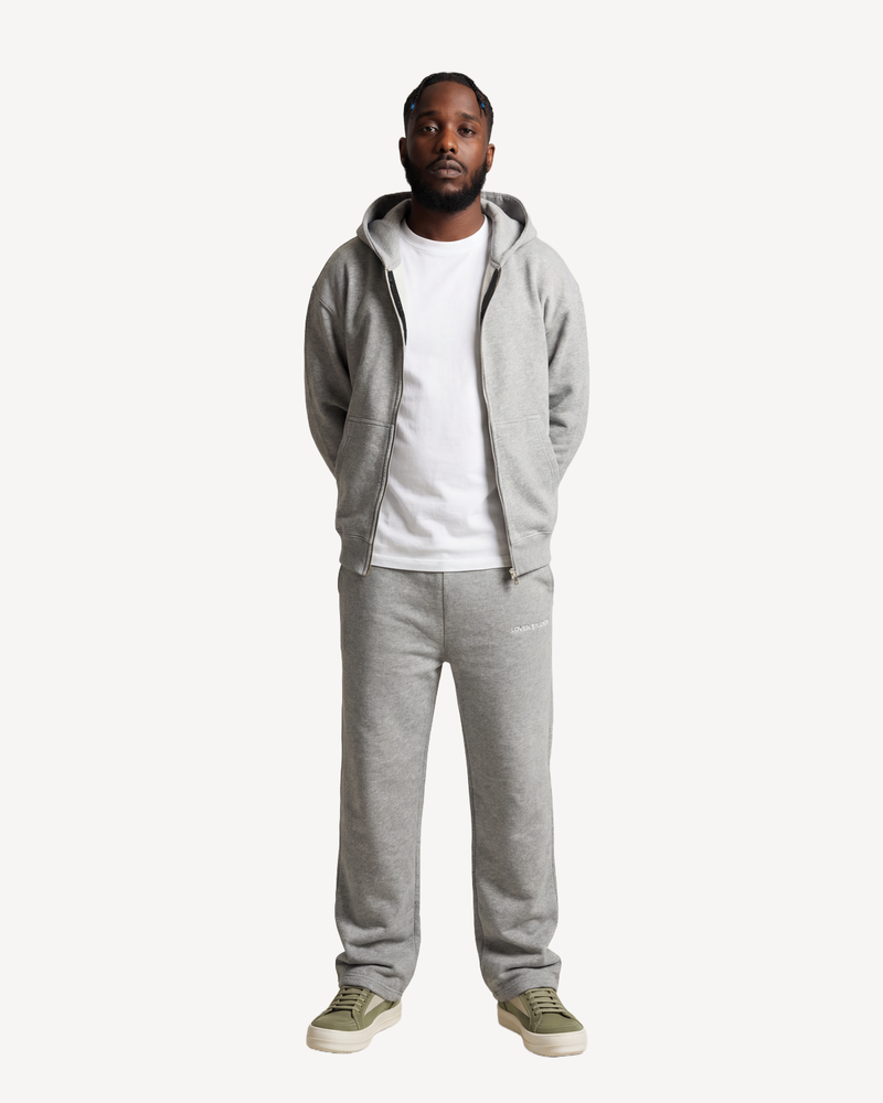 MINIMAL ZIP-UP HOODIE